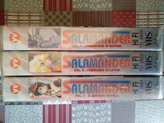 Salamander - 3 VHS Yamato - Completo