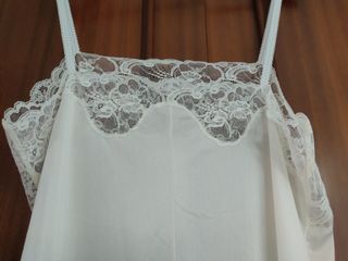Camisón Marie Claire Blanco Encaje Nuevo