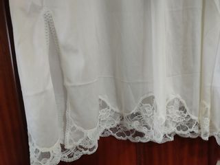 Camisón Marie Claire Blanco Encaje Nuevo
