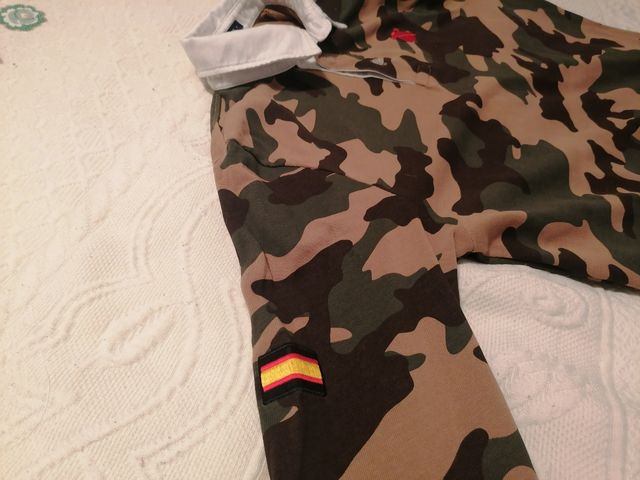 Jersey de "Polos El Capote" Camuflaje Talla M