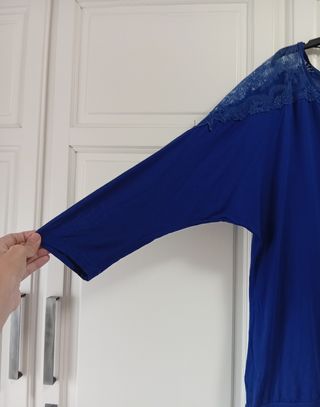 Camiseta azul de Encuentro