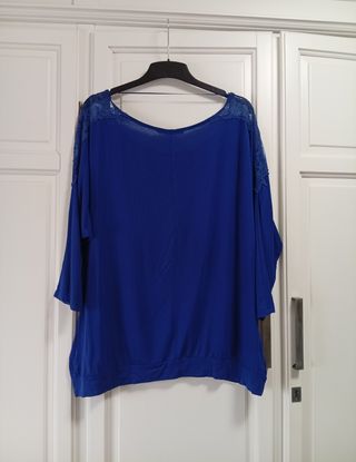 Camiseta azul de Encuentro