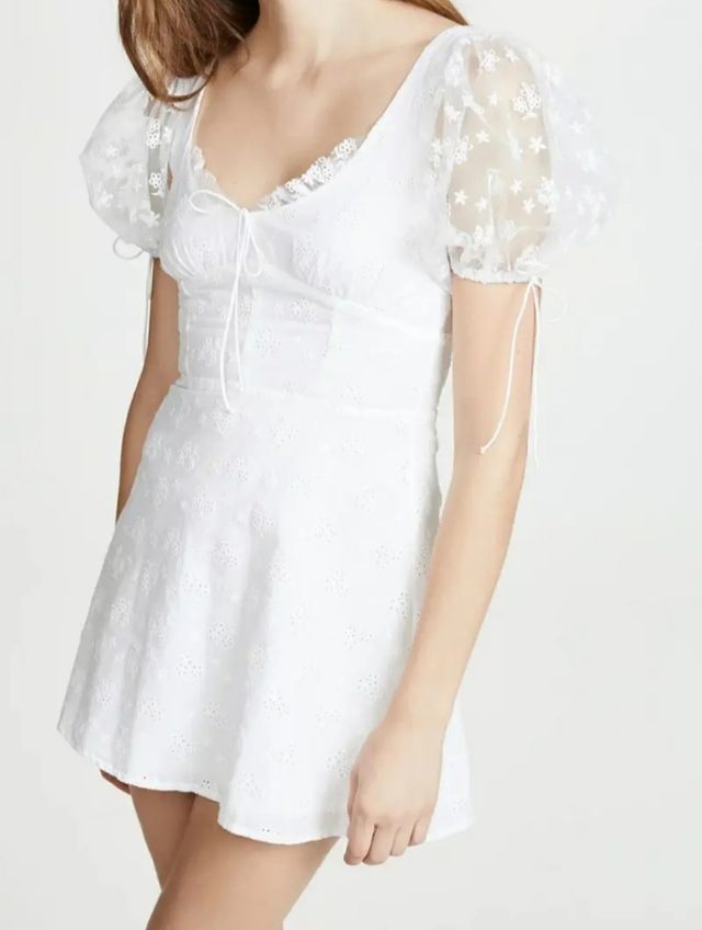 Vestido Love and Lemons blanco