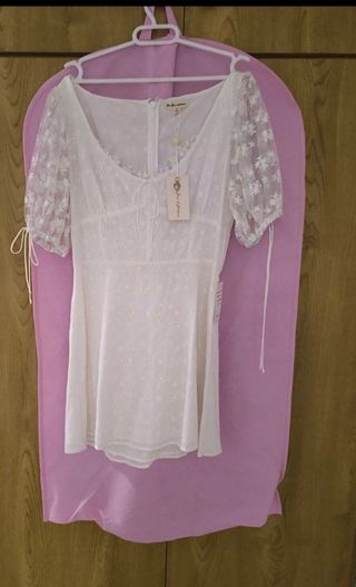 Vestido Love and Lemons blanco