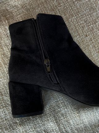 Botines Negros de Ante Talla 40