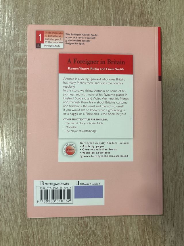 FOREIGNER IN BRITA.BCH1 ACTIVITY