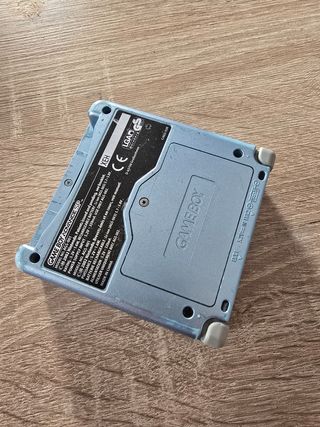 Nintendo Game Boy Advance SP Plata