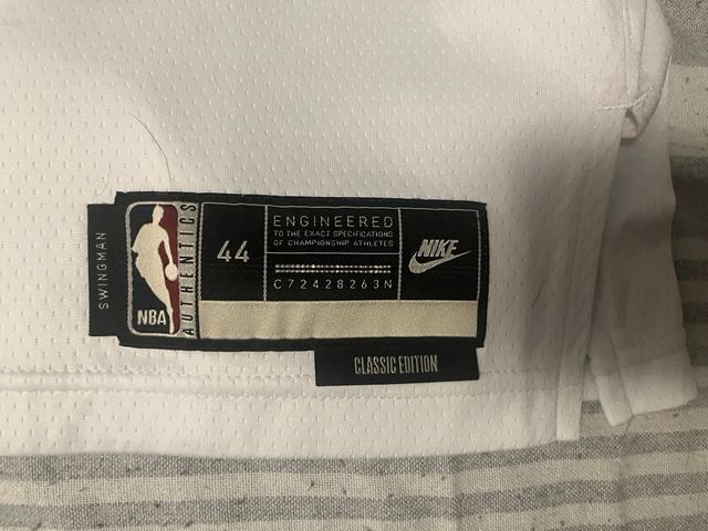 Camiseta NBA Lakers #6 Blanca Talla M