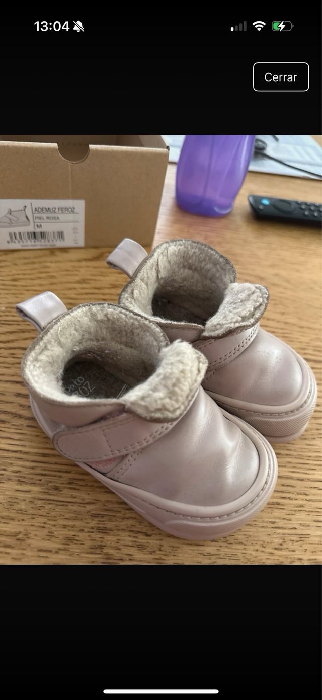 Lote Zapato feroz Invierno Niña Talla M