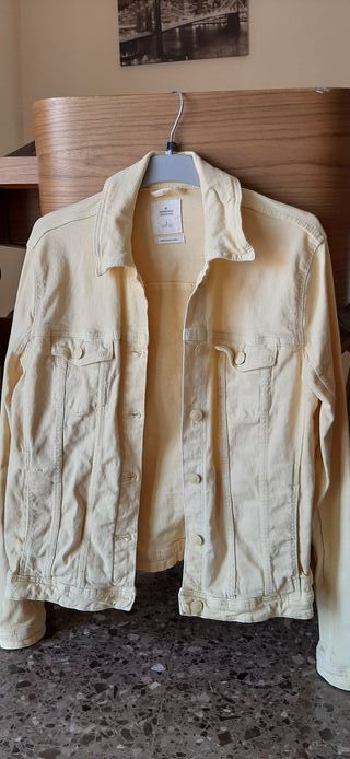 Chaqueta Vaquera Springfield Amarilla Talla L