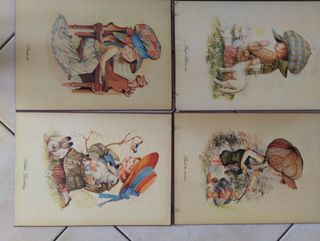 Lotto 6 quadretti vintage anni 50/70