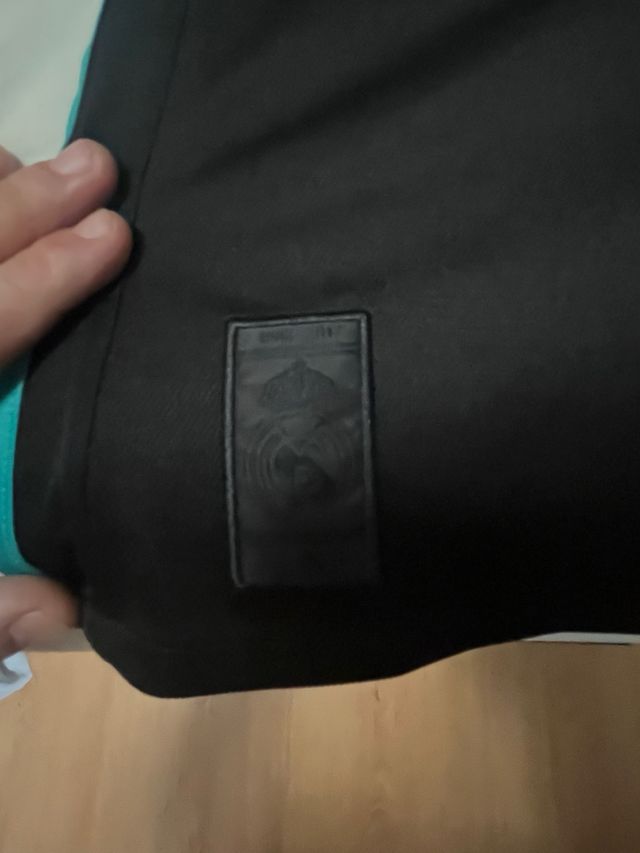 Camiseta Real Madrid Adidas Negra talla M