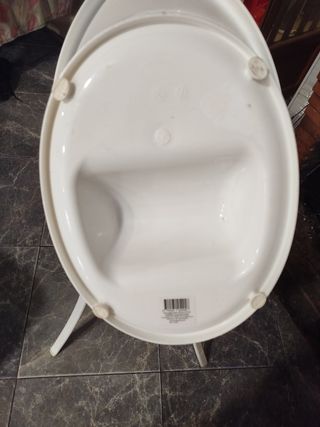 Bañera para bebé Snuggle con soporte