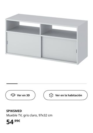 Mueble TV / Banco gris