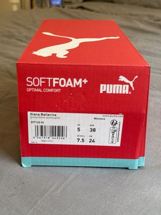 Zapatillas Puma Soft Foam Mujer Talla 38