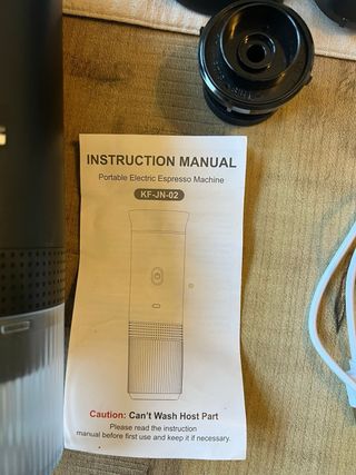 Cafetera Portátil Eléctrica Espresso