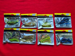 Lote de 8 señuelos de pesca