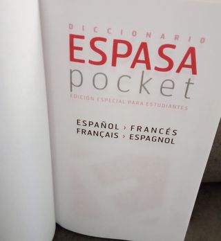 Diccionario pocket francés- español / español -...