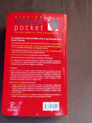 Diccionario pocket francés- español / español -...