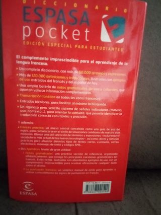 Diccionario pocket francés- español / español -...