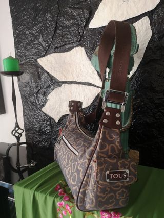 Bolso Tous auténtico Plateado marrón