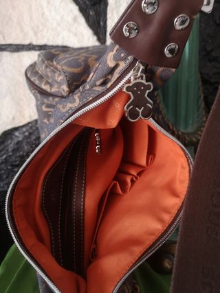 Bolso Tous auténtico Plateado marrón