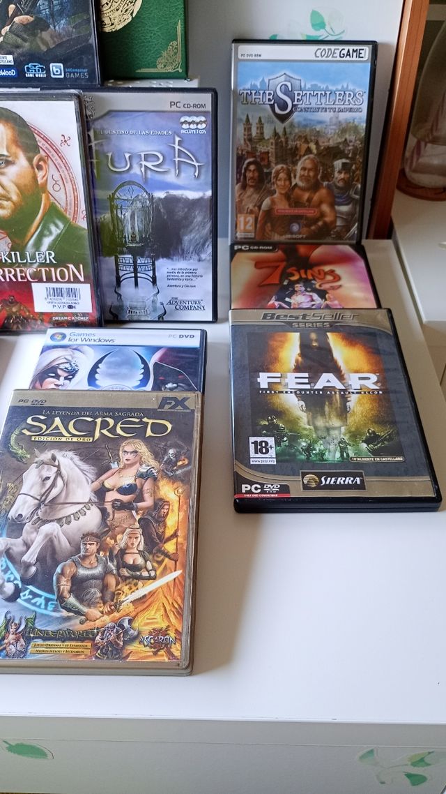 Lote 18 Juegos PC variados y completos