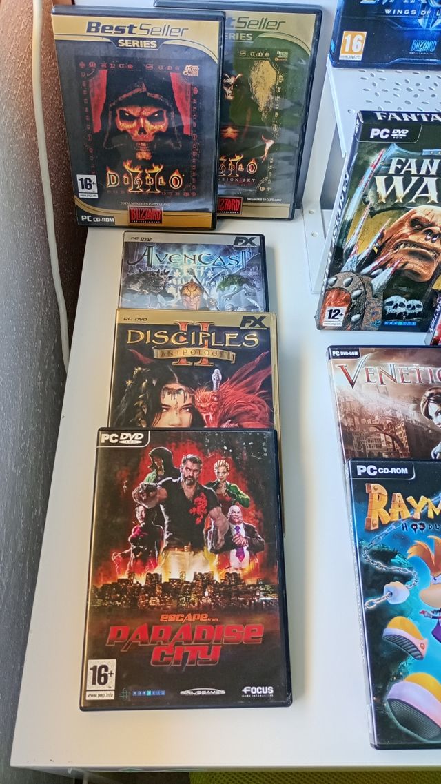 Lote 18 Juegos PC variados y completos