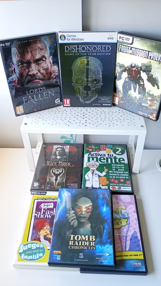 Lote 18 Juegos PC variados y completos