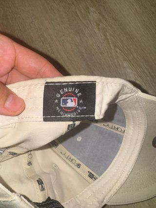New Era Yankees Gorra Beige – Snapback Ajustable, 