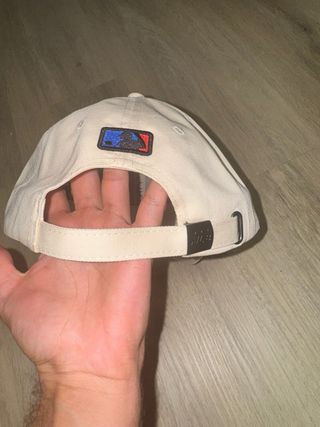 New Era Yankees Gorra Beige – Snapback Ajustable, 