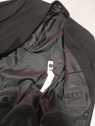 Traje Zara Gris Nuevo