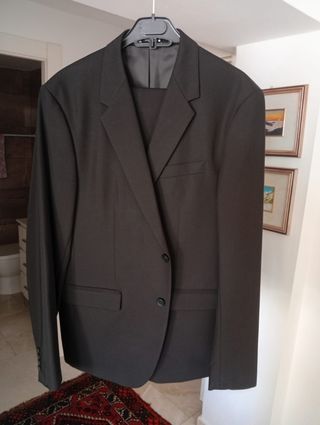 Traje Zara Gris Nuevo