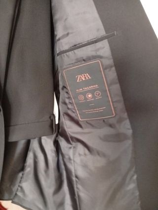 Traje Zara Gris Nuevo