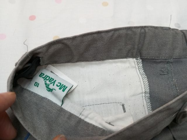 2 Pantalónes cortos/Bermuda Escolapios Talla 10