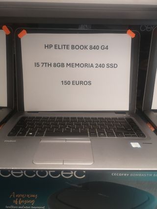 HP EliteBook 840 G4 i5 7th 8 GB RAM 240 GB SSD