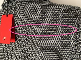 Vestido Carolina Herrera Azul y Blanco