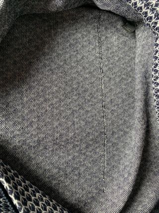 Vestido Carolina Herrera Azul y Blanco