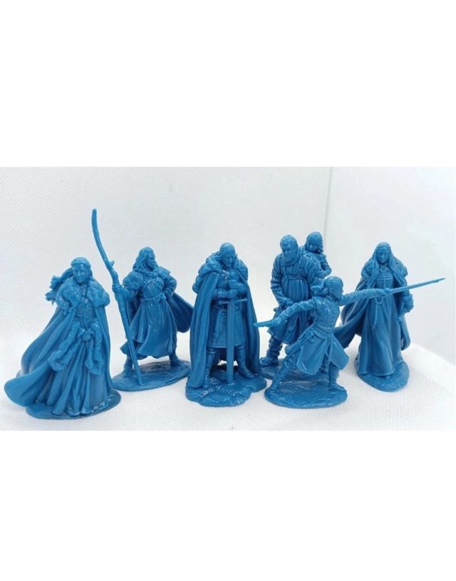 SOLDATINI TRONO DI SPADE, STARK E AMICI, PLASTICA