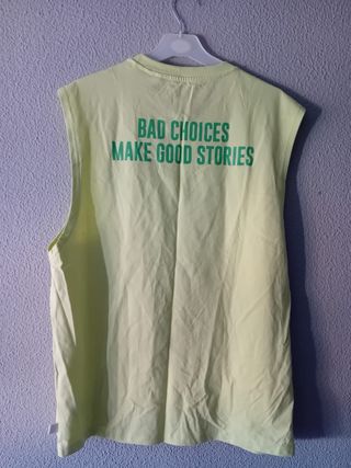 Camiseta tirantes hombre plns talla M