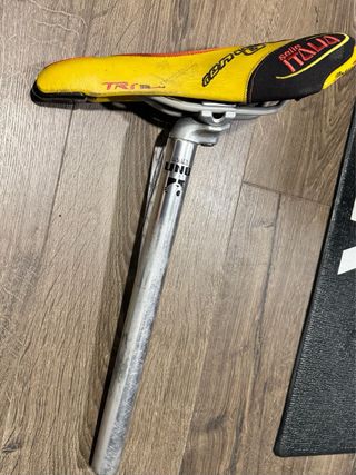 Sillín Selle Italia Trimatic Gel Amarillo