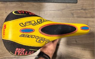 Sillín Selle Italia Trimatic Gel Amarillo