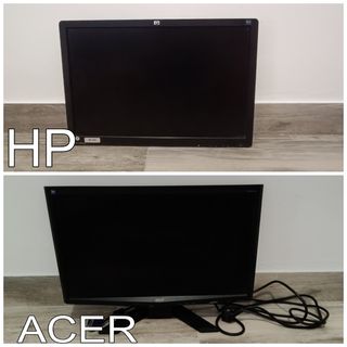 Monitor HP y ACER