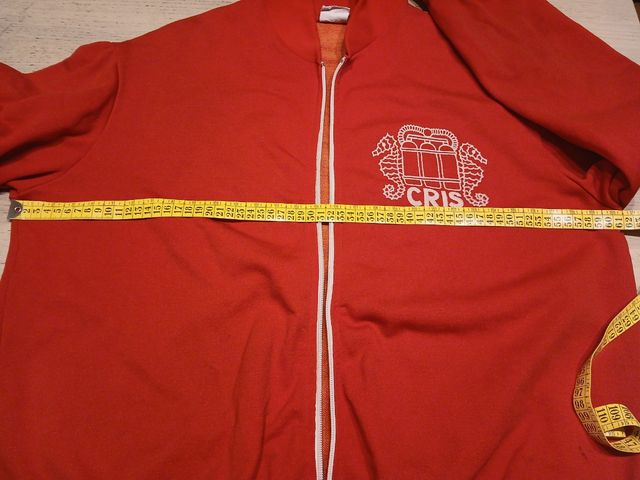 Sudadera vintage CRIS roja