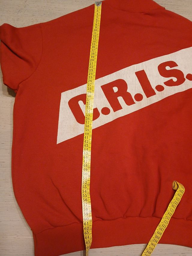Sudadera vintage CRIS roja