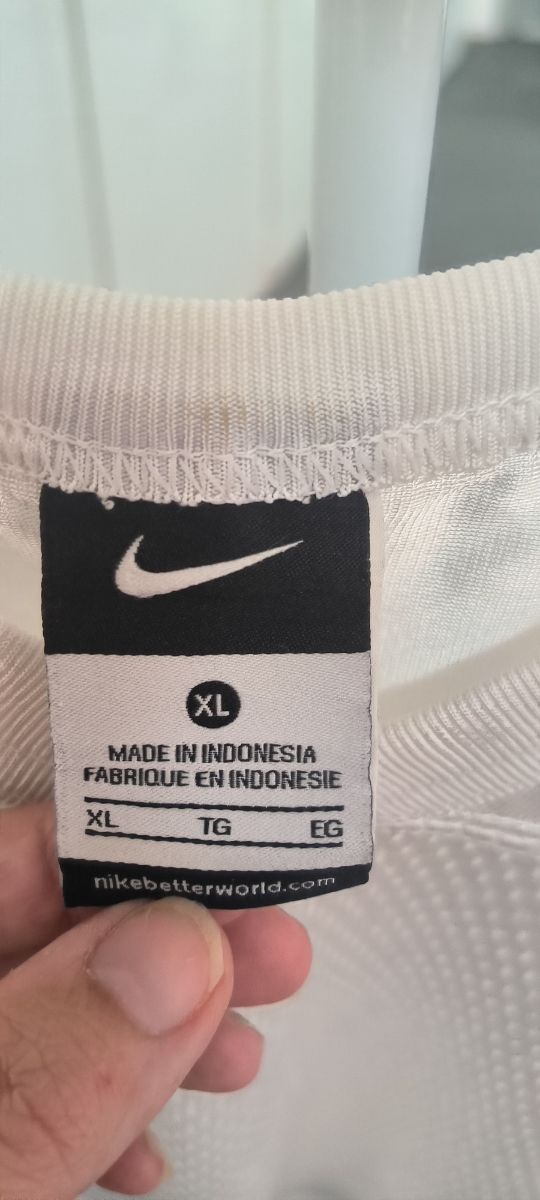 Camiseta Nike Blanca Deportiva