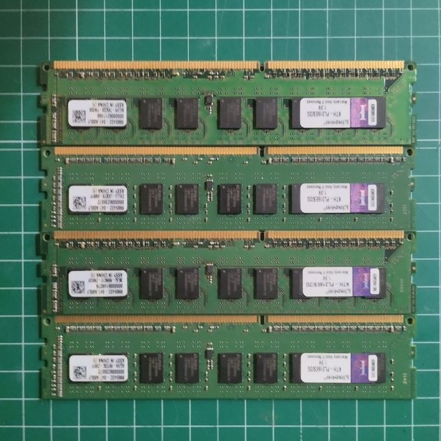 RAM ECC senza buffer DDR3 12800 da 2 GB