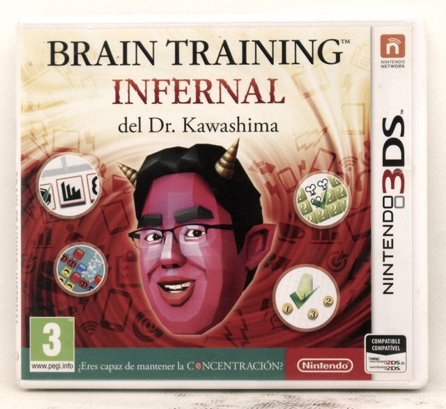 Brain Training Infernal Dr Kawashima 3DS PAL ESP