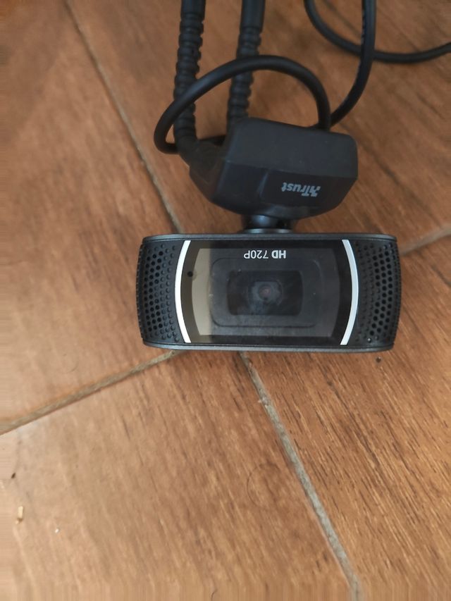 Webcam Trust HD 720p Negra