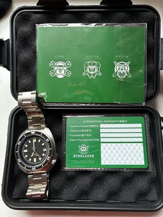 Steel Dive Capitan Willard Reloj